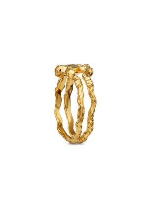 Shelly ring Gold Maanesten